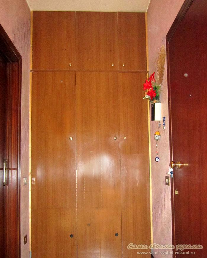 Как сделать из старого шкафа прихожую Как сделать из старого шкафа прихожую